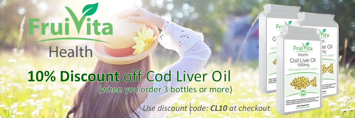 10% Discount off Cod Liver Oil