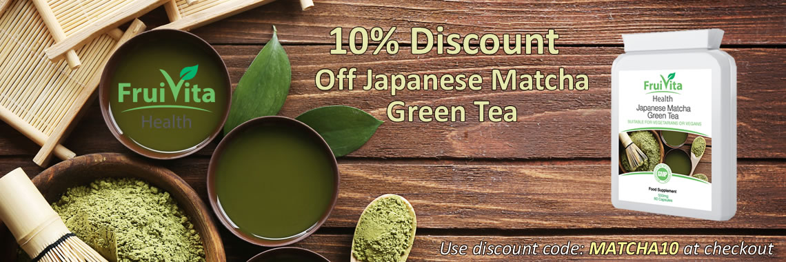 10% Discount off Japanese Matcha Green Tea